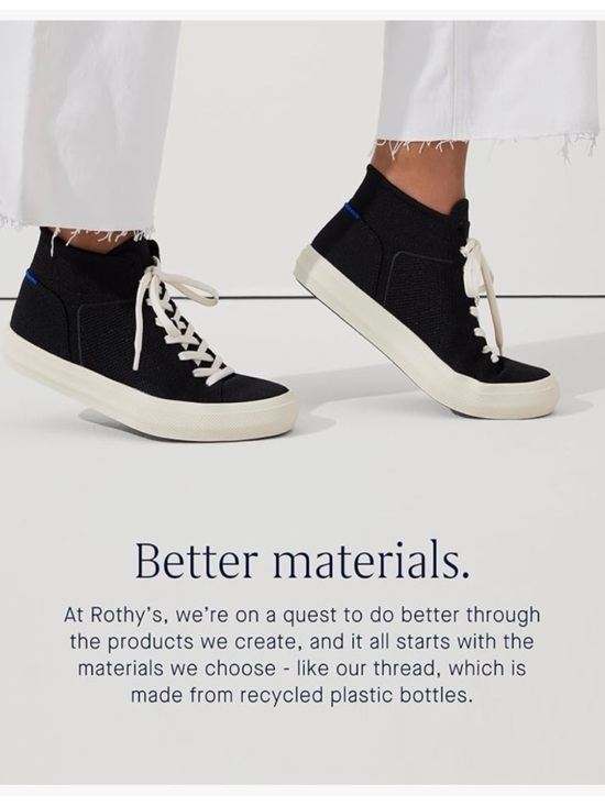 Rothy's | the high top sneaker - Picture 2 of 13